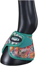 Horse Protective "No Turn" Bell Boots - Cactus Print - Small, Medium or Large