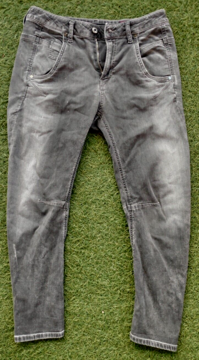 Diesel Fayza Denim Sweat Pants Black Wash Boyfriend | eBay 