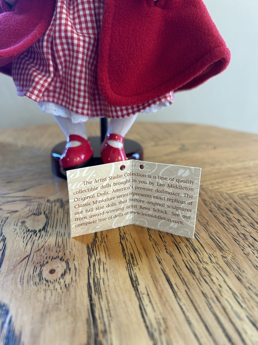 Little Red Riding Hood Porcelain Doll Lee Middleton Doll by Reva