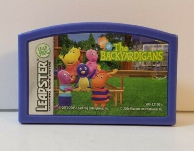 Leapster - The Backyardigans Nick Jr. Game Cartridge Learning Game ...