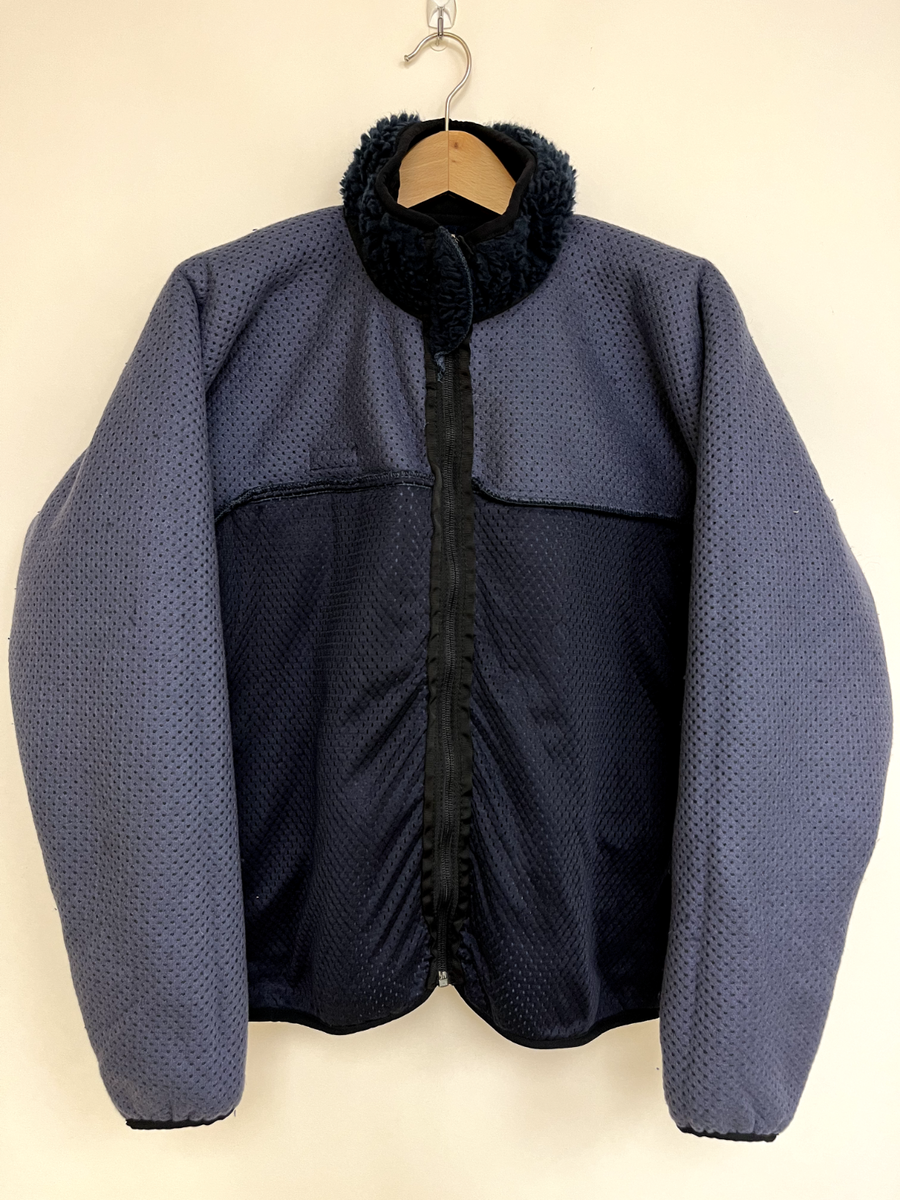 PATAGONIA Retro Cardigan Navy Blue Black Sherpa Deep Pile X PATAGONIA Retro Cardigan Navy Blue Black Sherpa Deep Pile X