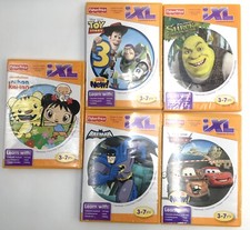Fisher Price iXL Learning System 5 Games Shrek Batman Toy Story Cars Disney