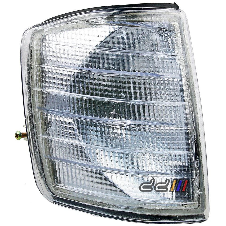 Lámpara de luz de esquina delantera derecha transparente para Mercedes-Benz W201 190E 190D 1982-1993 Foto 3 de 4