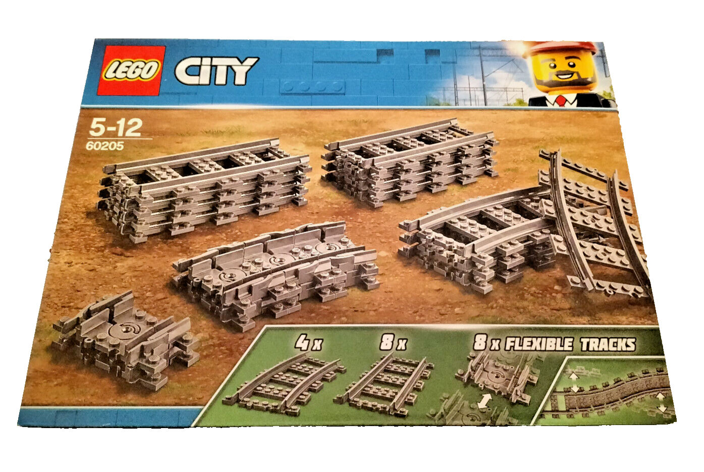 Merchandising Lego: 60205 - City Trains - Binari - Immagine 8