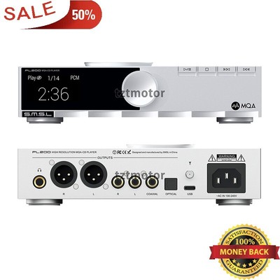 SMSL PL200 Audio Decoder High Resolution MQA CD Player AK4499EX XMOS BT5.1 DAC