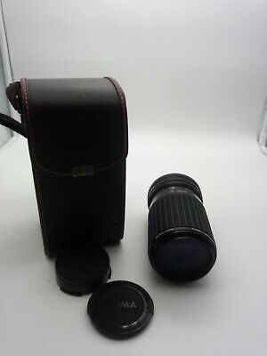Sigma Zoom 80-200mm F/4.5-5.6 for Canon FD Mount w/Case Used Sigma Zoom 80-200mm F/4.5-5.6 for Canon FD Mount w/Case Used