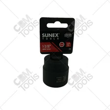 Sunex 238 1/2" Drive 6 Point 1-3/16" Standard Impact Socket