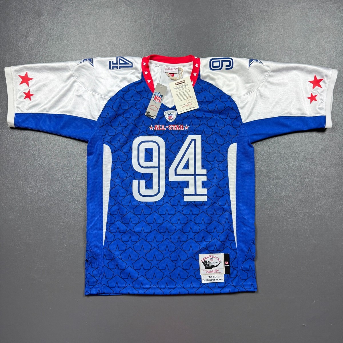 100% Authentic Demarcus Ware Mitchell Ness 2009 NFC Pro Bowl