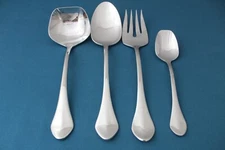 4pc Serving Tablespoon Fork Ladle Sugar Oneida CAPELLO Stainless
