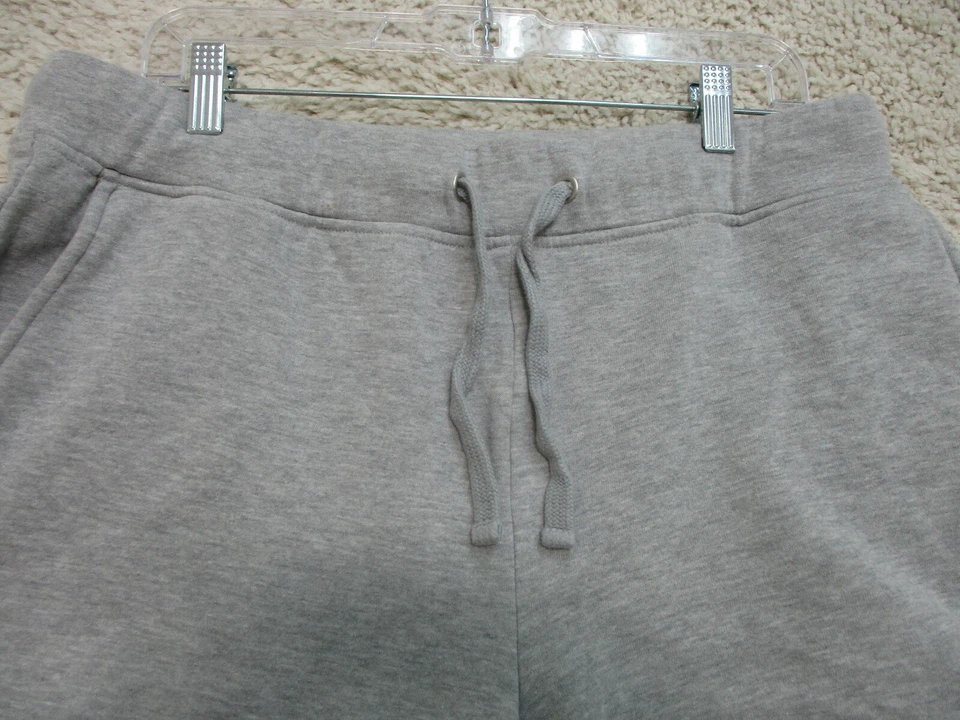 Rosio Shorts 2X Womens Plus Size Gray Short Casual Pockets Stretch Modern Logo - Image 2 of 4