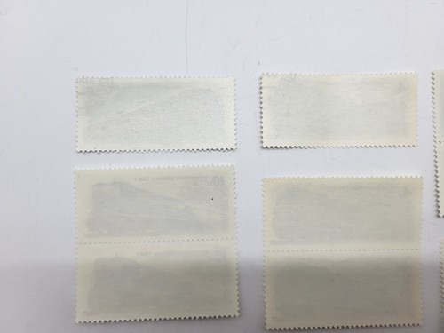 Vintage postage stamps USSR Trains Teplovo Electric locomotive Electric train US - Picture 11 of 23