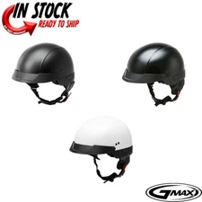 2024 GMAX HH-75 OPEN FACE MOTORCYCLE HELMET - PICK SIZE & COLOR