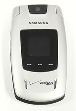 Samsung SCH-U540 - Silver and Black  Verizon  Very Rare Flip Phone - Untested