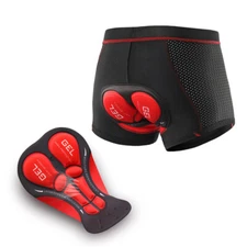 Men Woman Riding Underwear Bike Shorts Breathable Quick Dry 3D Padded Gel Sponge
