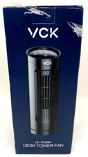 VCK Low Noise Operation 3rd Gear Wind Speed  Desk Tower Fan Model LE-TF009A