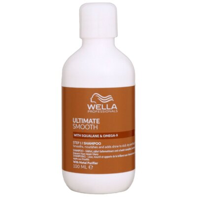 Wella Ultimate Smooth Shampoo 100 ml für trockenes Haar Step 1