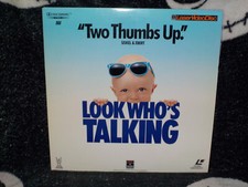 Look Who's Talking Laserdisc LD John Travolta Kirstie Alley Free Ship 50