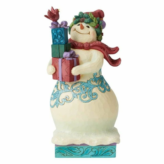 Heartwood Creek Jim Shore 6004191 Wonderland Snowman With Gifts for sale online | eBay