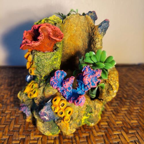 Rock Garden Resin Aquarium Coral Garden 5 Inch