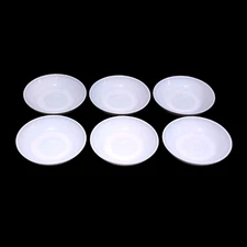 DELLING 3.5 Oz White Ceramic Individual Dip/Sauce Serving Bowls (Set Of 6) NEW!!