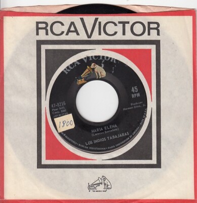 Los Indios Tabajaras   Maria Elena / Jungle Dream 7'' 45