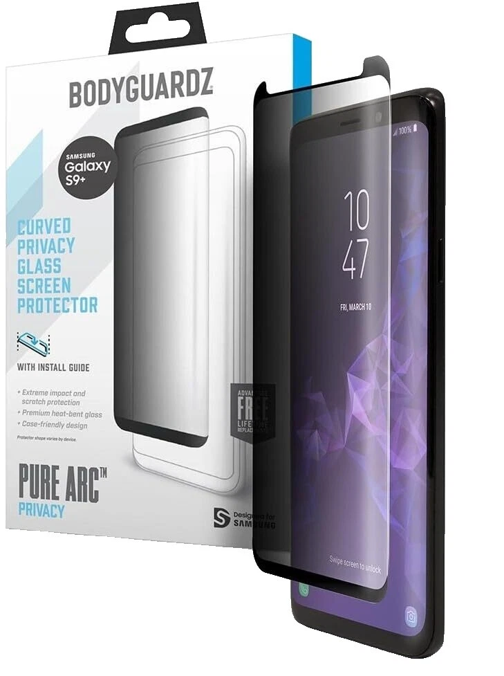 BodyGuardz Black Cell Phone Screen Protectors for Samsung