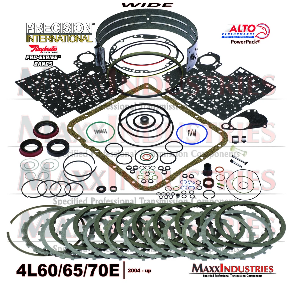 Kit de reconstrucción de rendimiento de transmisión 4L60E 2004-up con 3-4 PowerPack® Alto HEG Foto 2 de 4