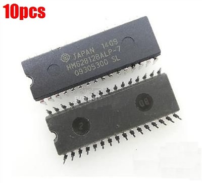 10Pcs HM628128 HM628128ALP HM628128ALP-7 DIP-32 Hitachi New Ic cb