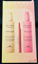 Brand New Meltoway Hair Dissolving Cream Face & Body Kit