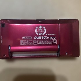 GAME BOY micro Super Mario Bros 20th Famicom Color Ver with Software Excellent