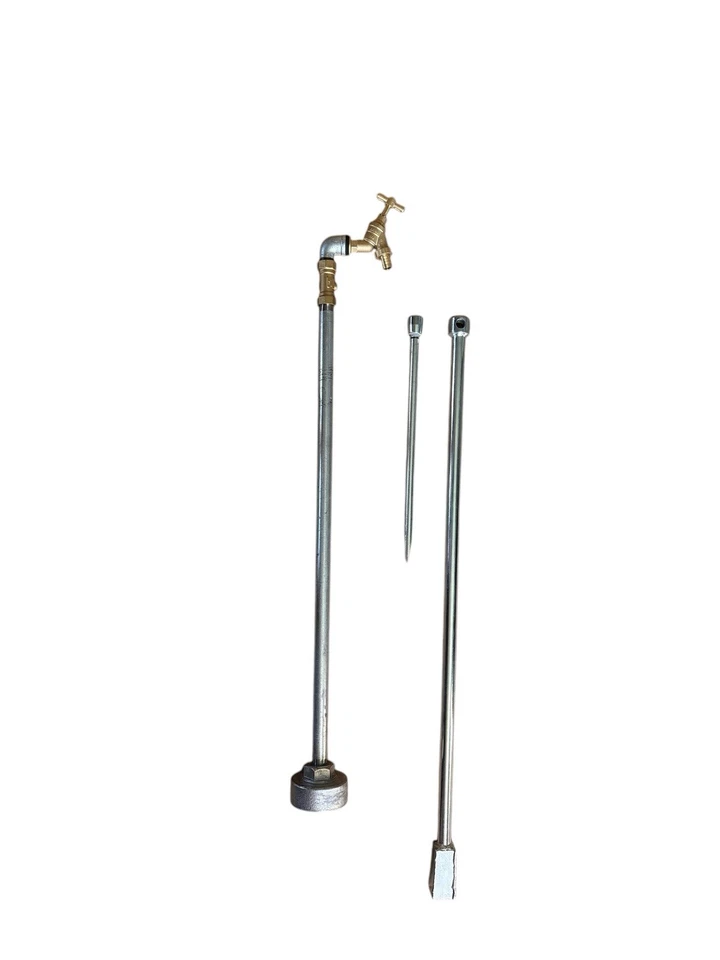 Standpipe With Zinc Plated Hydrant Key & Bar Set, Contractor Standpipe And Key - Image 3 of 4