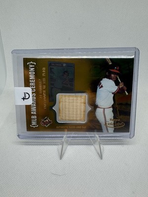 2002 Topps Gold Label Al Bumbry Class 1 Gold Patch Orioles
