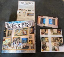 Art Gallery Board Game – Open Box, Complete – University Games / Piatnik 2021