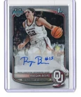 2025-26 Bowman Chrome U Raegan Beers AUTO AUTOGRAPH RC OKLAHOMA
