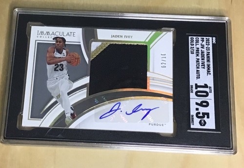 Jaden Ivey [Gold] #14 2022 Panini Immaculate Collection Collegiate card