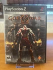 God of War II (Sony PlayStation 2, 2007) Black Label 2-Disc Set-TESTED-FREE S/H