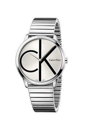 Calvin Klein Silver Dial Stainless Steel Stretch band Watch  display picture 1