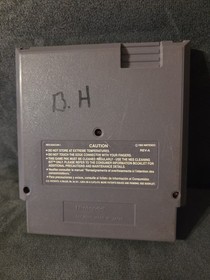 Nintendo NES Teenage Mutant Ninja Turtles Tournament Fighters Cart & Dust Cover