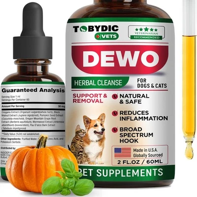 BELOVED PETS Cats & Dogs Liquid Herbal Medicine & Natural Broad Spectrum Treatment for...