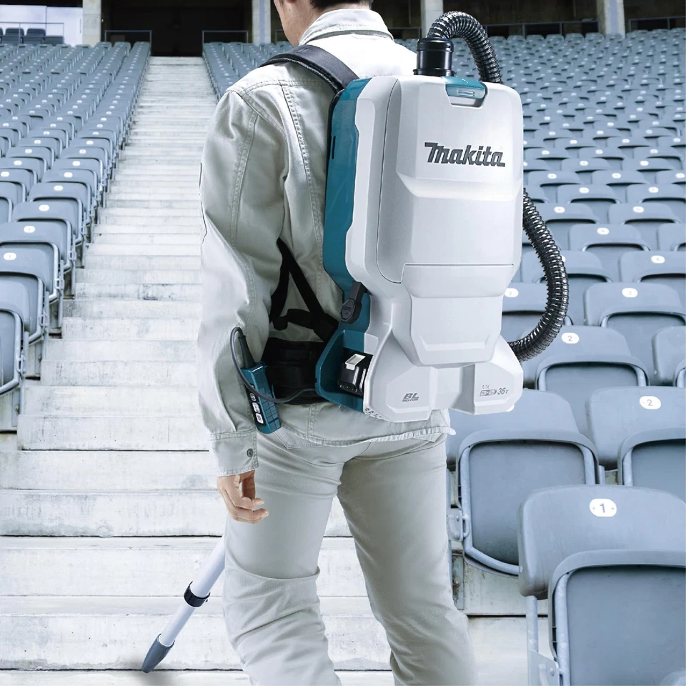 Makita Rechargeable Backpack Cleaner VC660DZ - Image 2 of 4