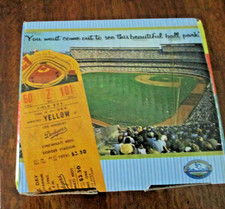 Mini dodgers stadium replica 1962 Opening Day