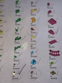 LEGO DISNEY PRINCESS Ariel's Magical Kiss (41052) 99% Complete