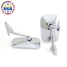 Fit Datsun Nissan 240z 260z 280z 280zx 70-83 Chrome Fender Door Mirror Set