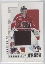 2007-08 ITG Between the Pipes Crease-Cut Jersey Carey Price #CCJ-05 10r6