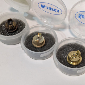 Lot of 3 Nordson 231220 (x2) 231027 (x1) Replacement Glue Gun Nozzles