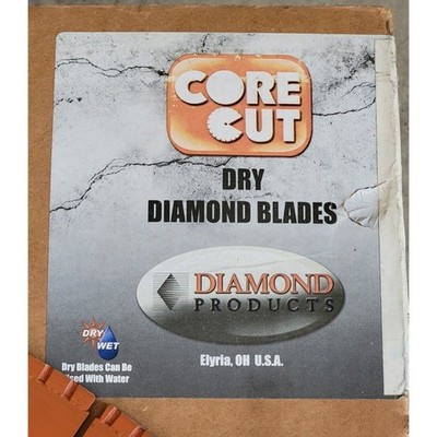 24'' Diamond Products Core Cut Orange HD Concrete Saw Blade 24x.140 Wet/Dry NEW