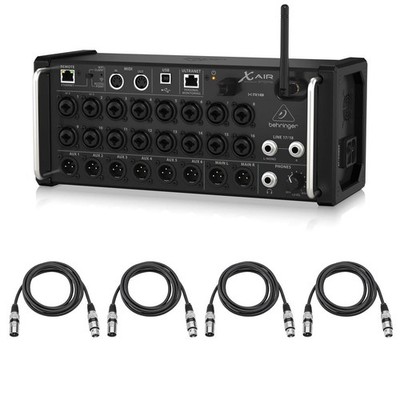 Behringer XAir XR18 18-Channel 12-Bus Portable Digital Mixer for iPad or Android