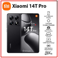 Global Version Xiaomi 14T Pro 6.67"512GB/1TB ROM 50MP 144Hz HDR10+ Android phone