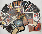 Lote de 78 cartas vintage Magic The Gathering Old Border disco himno duende helado granada ritual LP