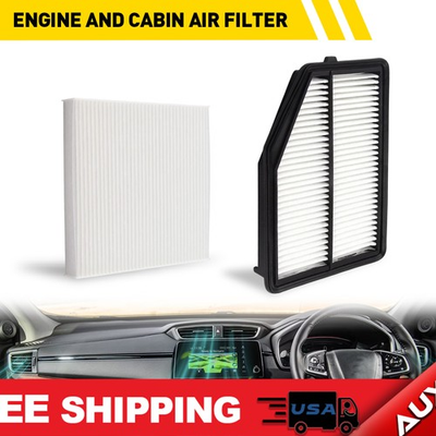 #ad Engine COMBO SET Air amp;Cabin Filter For CR V HONDA Filter CRV Fast 2015 2016 Ship $11.69